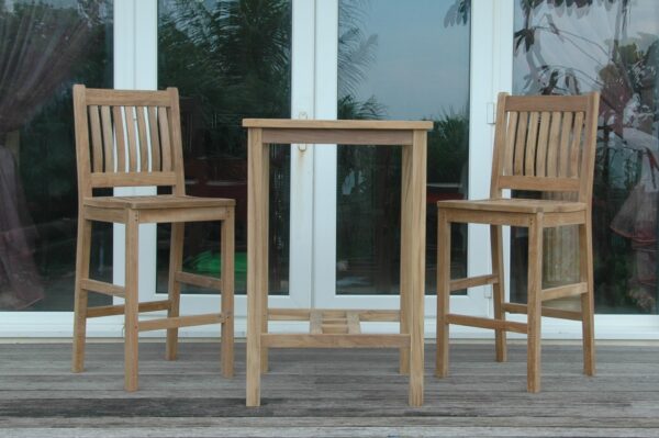 Anderson Bahama Avalon 3-Pieces Square Bar Set