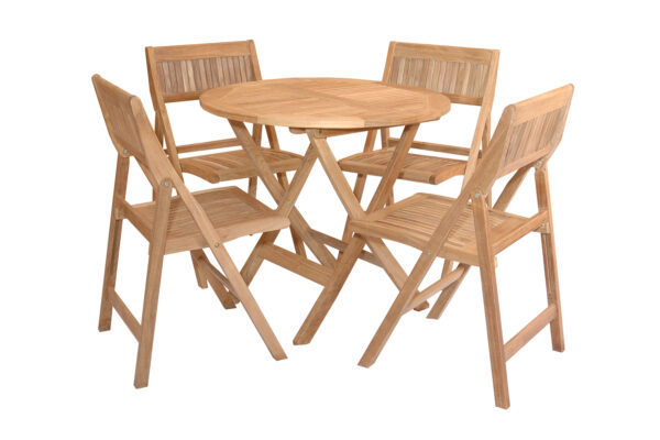 Anderson Windsor 5-pieces Round Bistro Set