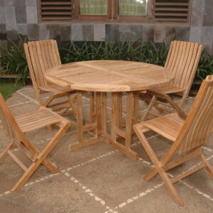 Anderson Butterfly Comfort 5-Pieces Dining Table Set