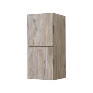 KubeBath KFM30-NW Milano 30 Inch Modern Bathroom Vanity in Nature Wood