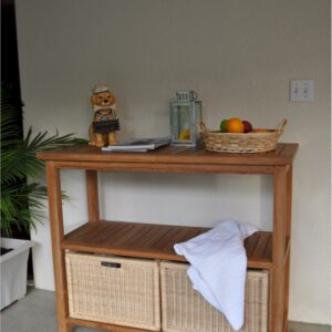 Anderson Towel Console w/ 2 Shelves Table