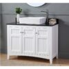 Chans Furniture GD-47888GT 42 Inch Causal Style Vessel Sink Thomasville Bathroom Sink Vanity