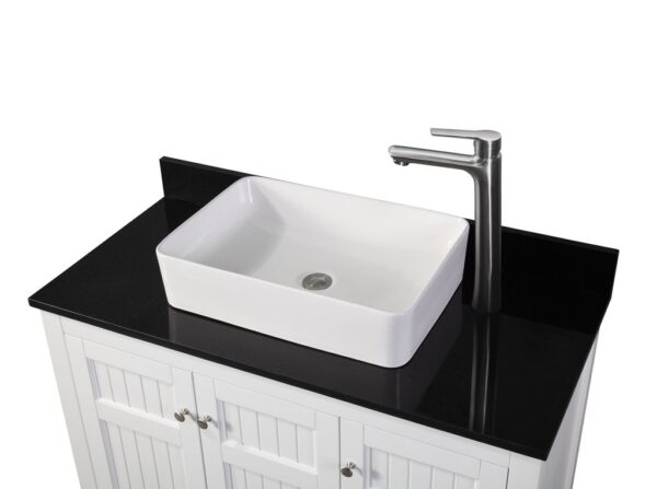 Chans Furniture GD-47888GT 42 Inch Causal Style Vessel Sink Thomasville Bathroom Sink Vanity