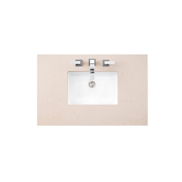 James Martin 050-S36-EMR-SNK 36 Inch Single Top and 3 CM Eternal Marfil Quartz with Sink