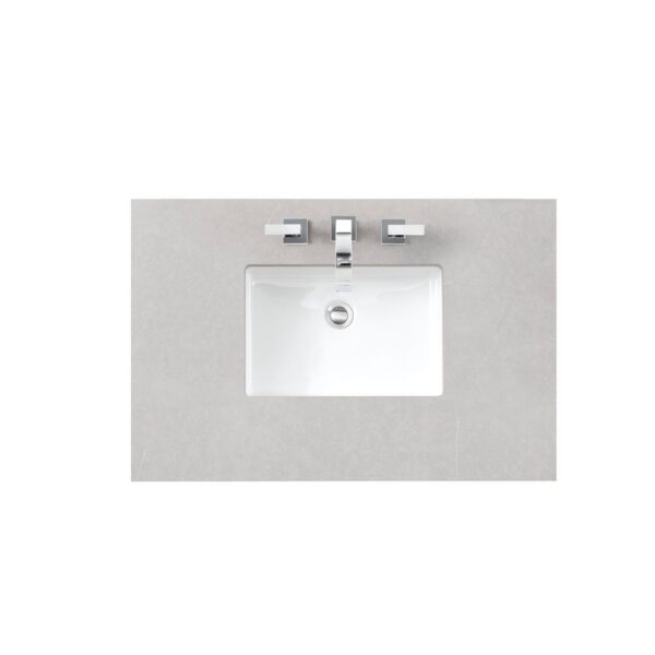 James Martin 050-S36-ESR-SNK 36 Inch Single Top and 3 CM Eternal Serena Quartz with Sink