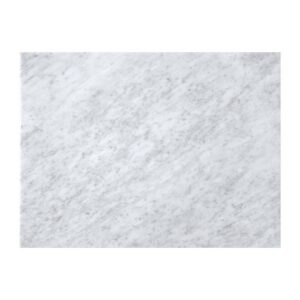 James Martin 090-T30-CAR 30 Inch Carrara Marble Linen Top, No Holes, 3 cm