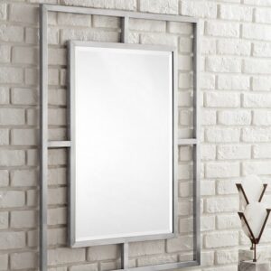 James Martin 105-M30-BNK Boston 30 Inch Rectangular Mirror in Brushed Nickel