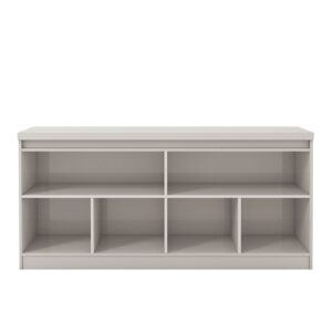 Manhattan Comfort Viennese 62.99 in. 6-Shelf Buffet Cabinet in Off White