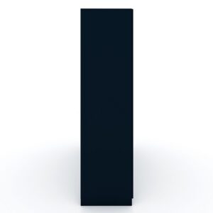 Manhattan Comfort Gramercy Modern Freestanding Wardrobe Armoire Closet in Tatiana Midnight Blue