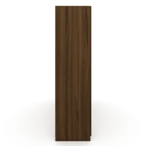 Manhattan Comfort Gramercy Modern Freestanding Wardrobe Armoire Closet in Brown