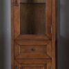 James Martin 147-114-5076 Brookfield 20.5 Inch Linen Cabinet in Country Oak