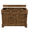 James Martin 147-114-5276-3GEX Brookfield 48 Inch Country Oak Single Vanity with Drawers with 3 cm Grey Expo Quartz Top with Sink