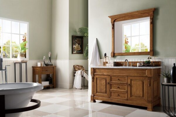 James Martin 147-114-5371 Brookfield 60 Inch Country Oak Single Vanity