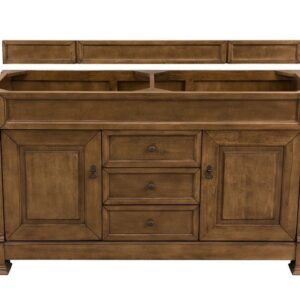 James Martin 147-114-5671 Brookfield 60 Inch Country Oak Double Vanity