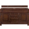 James Martin 147-114-5681 Brookfield 60 Inch Warm Cherry Double Vanity