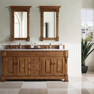 James Martin 147-114-5771 Brookfield 72 Inch Country Oak Double Vanity