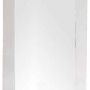 James Martin 148-M29-BW Weston 29 Inch Rectangular Mirror in Bright White