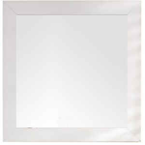 James Martin 148-M40-BW Weston 40 Inch Rectangular Mirror in Bright White