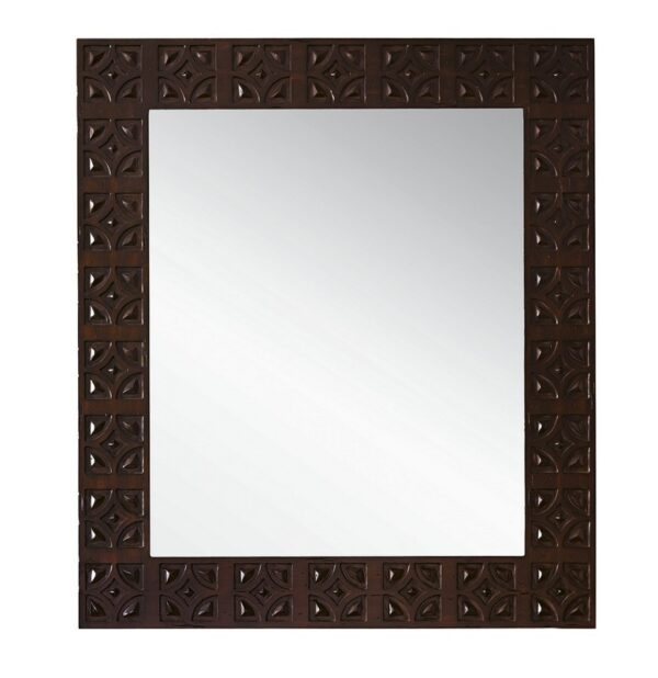 James Martin 150-M37-ANW Balmoral 37 Inch Mirror in Antique Walnut