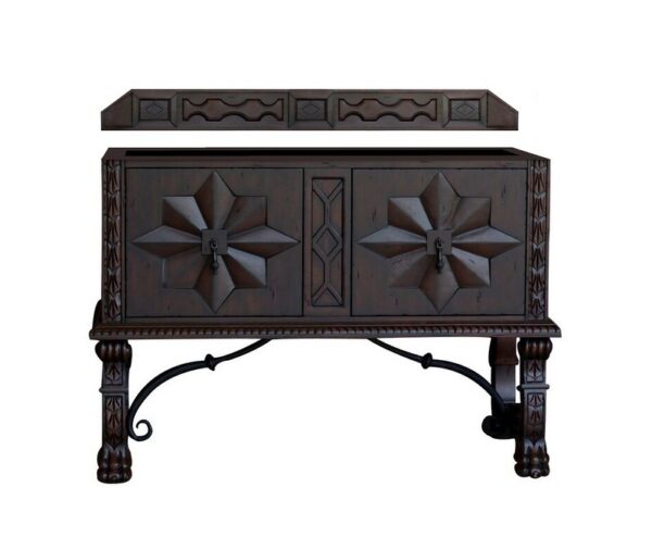 James Martin 150-V48-ANW Balmoral 48 Inch Single Vanity Cabinet in Antique Walnut