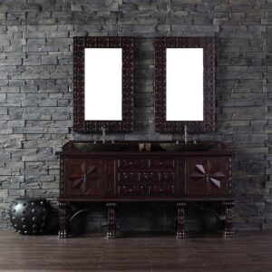 James Martin 150-V72-ANW Balmoral 72 Inch Double Vanity Cabinet in Antique Walnut