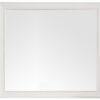 James Martin 157-M44-BW Bristol 44 Inch Rectangular Mirror in Bright White