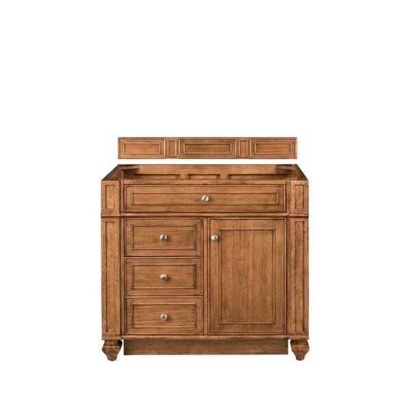 James Martin 157-V36-SBR Bristol 36 Inch Single Vanity in Saddle Brown