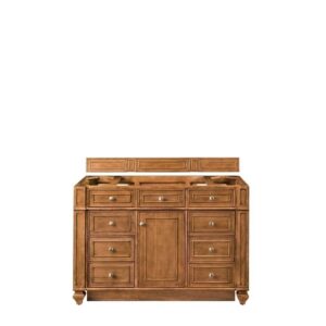 James Martin 157-V48-SBR Bristol 48 Inch Single Vanity in Saddle Brown