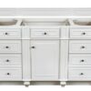 James Martin 157-V60S-BW Bristol 60 Inch Single Vanity in Bright White