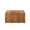 James Martin 157-V60S-SBR Bristol 60 Inch Single Vanity in Saddle Brown