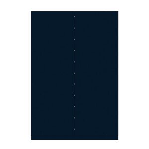 Manhattan Comfort Gramercy Modern 2-Section Freestanding Wardrobe Armoire Closet in Tatiana Midnight Blue