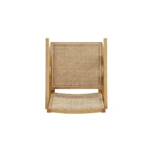 Manhattan Comfort Hamlet Accent Chair in Nature Cane - Set of 2