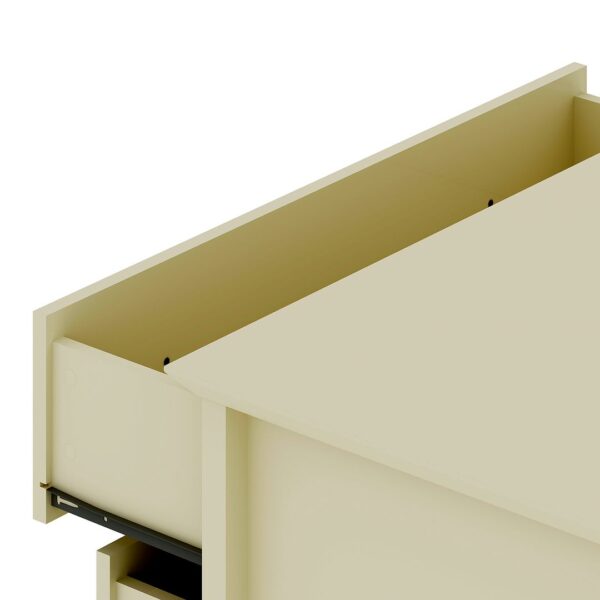 Manhattan Comfort Crown 31.29" Dresser in Off White