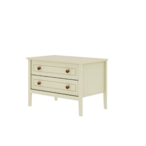 Manhattan Comfort Crown Bachelor Dresser in Off White