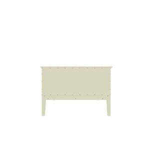 Manhattan Comfort Crown Bachelor Dresser in Off White