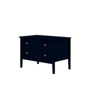 Manhattan Comfort Crown Bachelor Dresser in Tatiana Midnight Blue