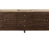 James Martin 210-V72S-WLT Linear 72 Inch Single Vanity in Mid Century Walnut