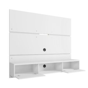 Manhattan Comfort Vernon 62.99 Floating Wall Entertainment Center in White