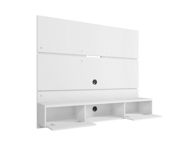 Manhattan Comfort Vernon 62.99 Floating Wall Entertainment Center in White