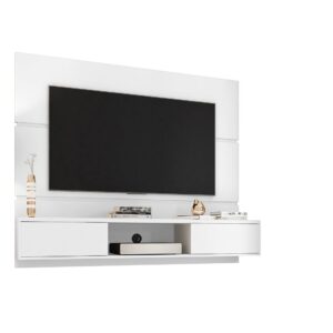 Manhattan Comfort Vernon 62.99 Floating Wall Entertainment Center in White