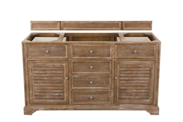 James Martin 238-104-5311 Savannah 60 Inch Single Vanity Cabinet in Driftwood