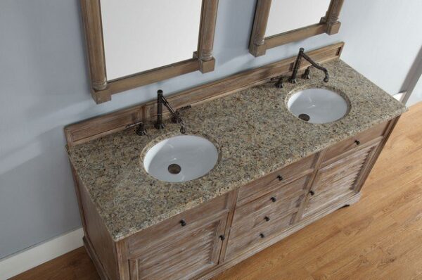 James Martin 238-104-5711 Savannah 72 Inch Double Vanity Cabinet in Driftwood