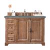 James Martin 238-105-5211-3CBL Providence 48 Inch Single Vanity Cabinet with Cala Blue Quartz Top - Driftwood