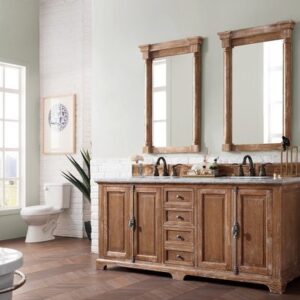 James Martin 238-105-5711 Providence 72 Inch Double Vanity Cabinet in Driftwood