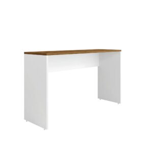 Manhattan Comfort Eiffel Garage Desk in White Gloss