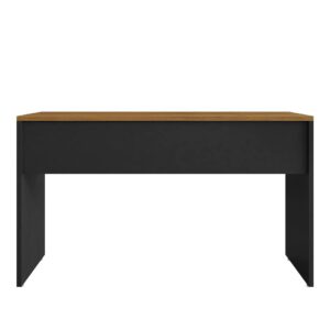 Manhattan Comfort Eiffel Garage Desk in Black Matte