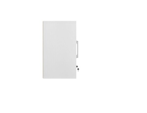 Manhattan Comfort Eiffel Floating Garage Cabinet in White (Set of 3)