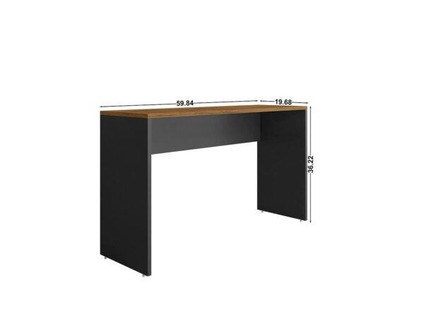 Manhattan Comfort Eiffel Garage Work Station Set of 3 in Matte Black and Yellow