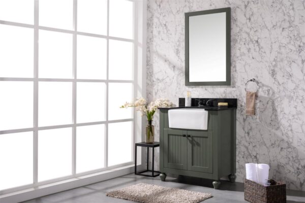 Legion Furniture WLF6022-PG 30 Inch Vanity in Pewter Green