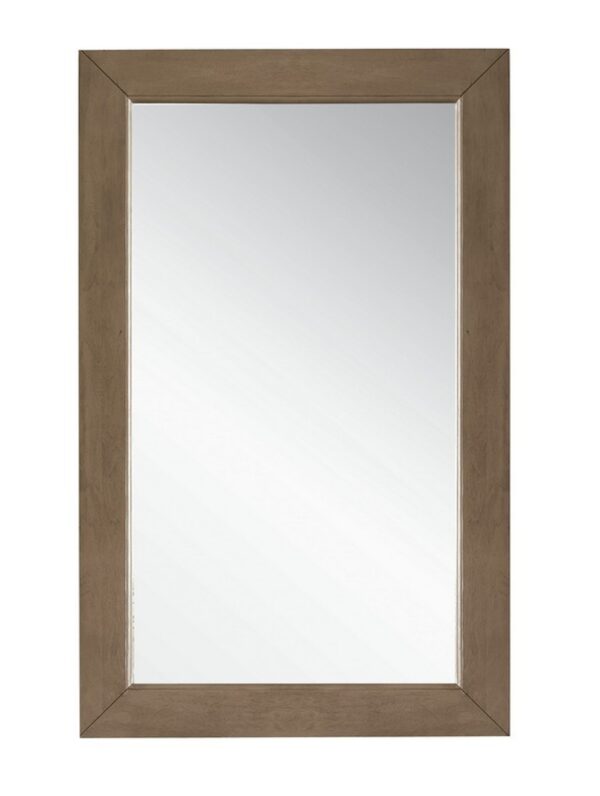 James Martin 305-M26-WWW Chicago 26 Inch Mirror in Whitewashed Walnut